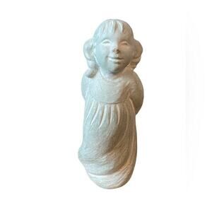 Isabel Bloom 1999 Signed Cement Sculpture Innocent Angel